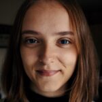 woman in black turtleneck shirt